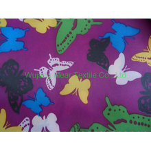 Cheapest 210T Printed Polyester Taffeta Fabric with PVC Coat